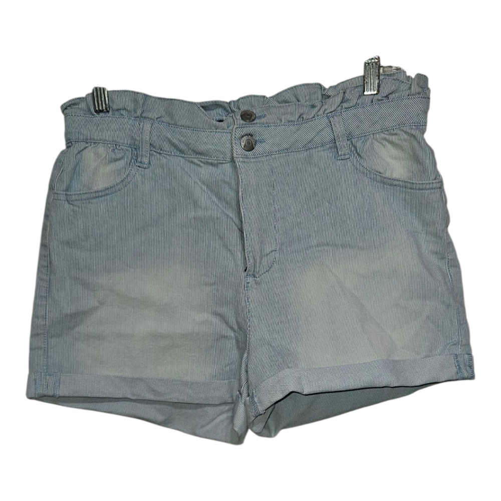 Blue Spice High Waist Gray Women's Shorts